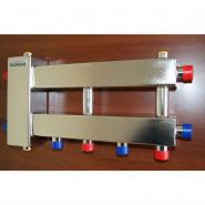Коллектор отопления с гидрострелкой Gidruss компакт BMKSS-60-3D из нержавеющей стали